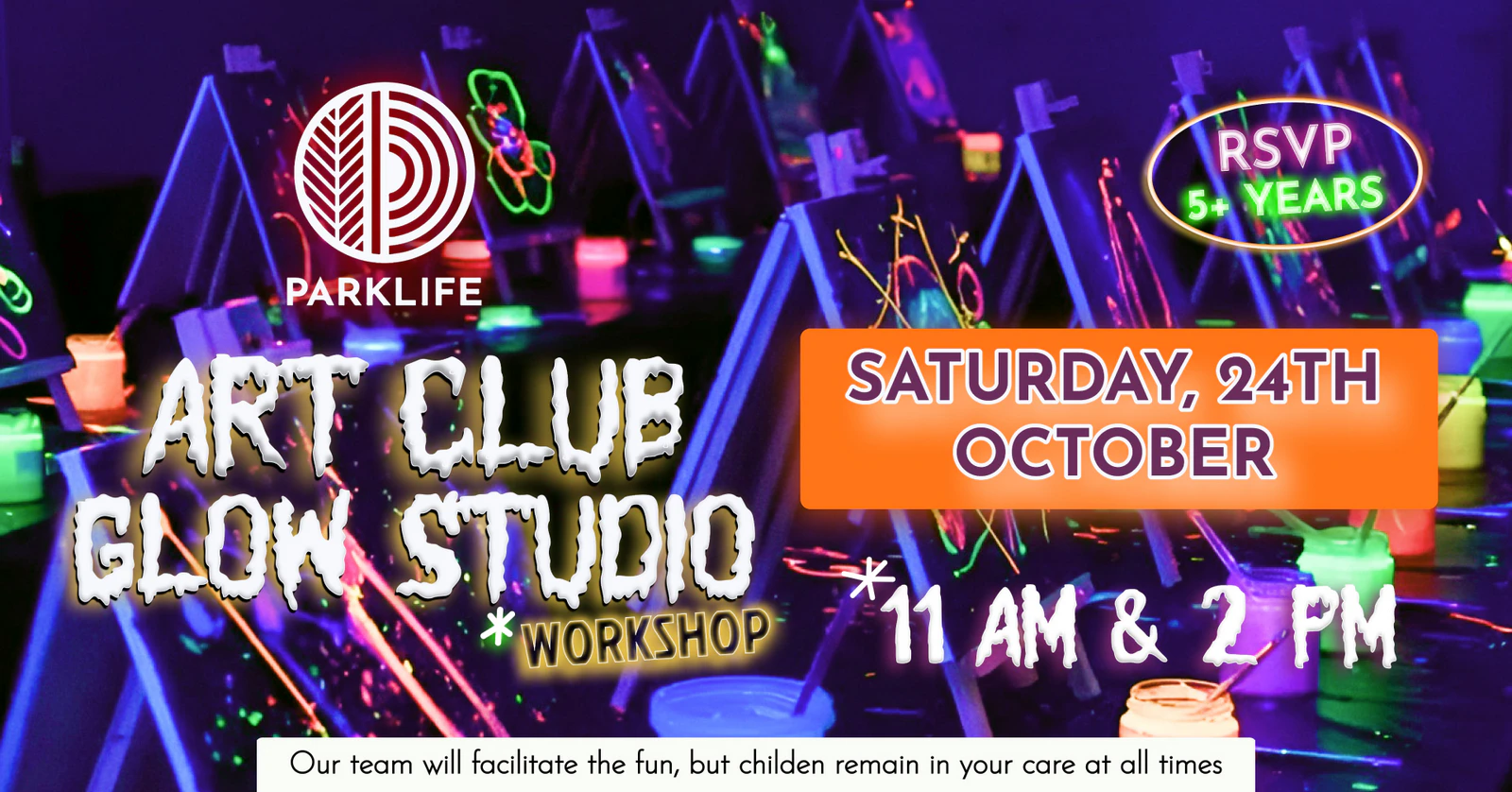 Art Club Workshop – Glow Studio Edition