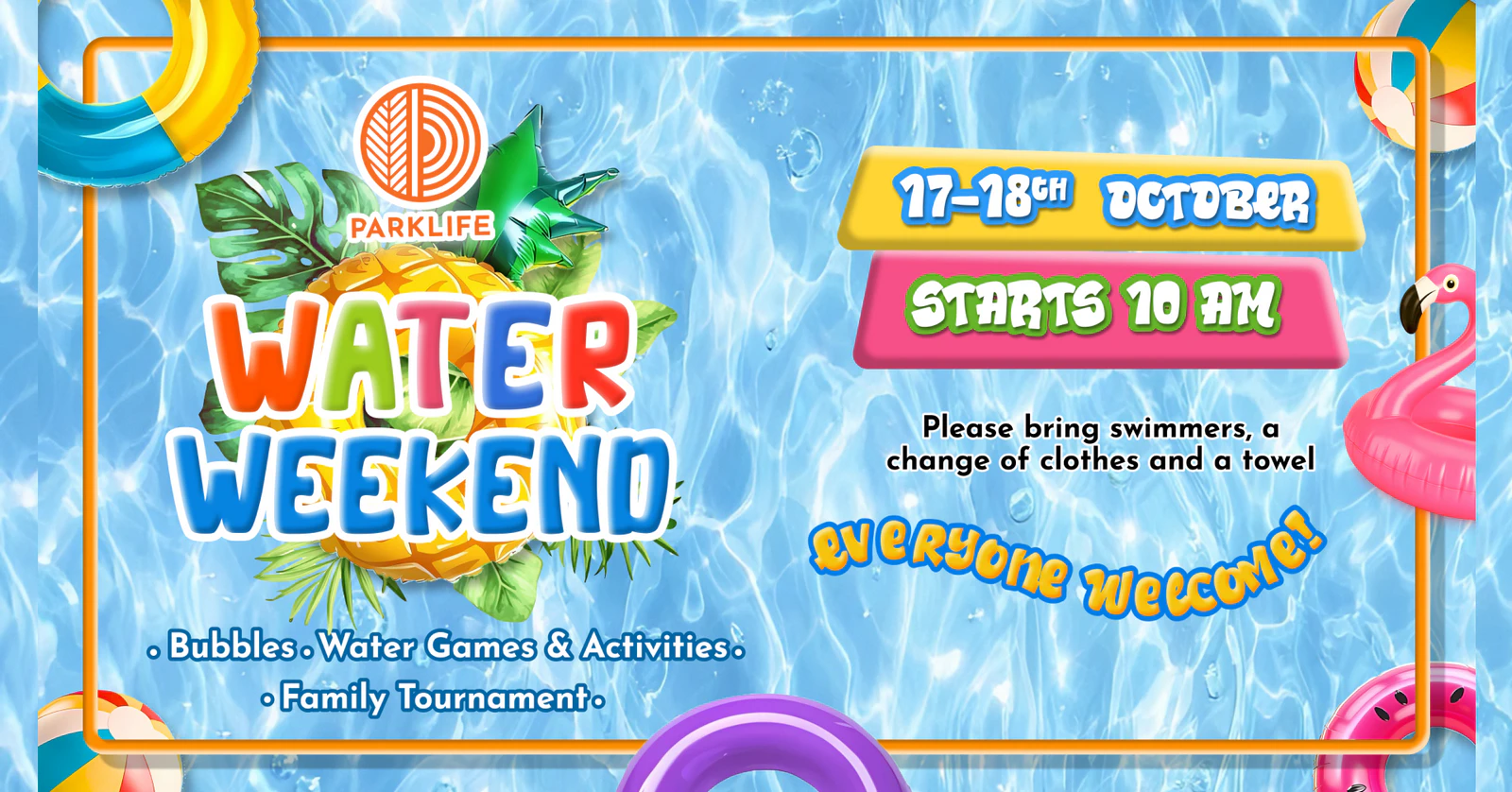 WATER WEEKEND AT PARKLIFE